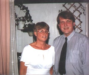 A photograph of Ans and myself (1996)