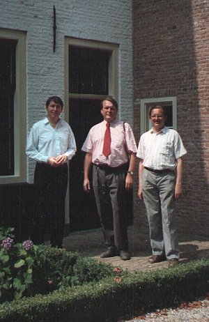 The three Van Krevelen brothers in 1994