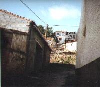 The Moorish castle of Bijuesca ahead
