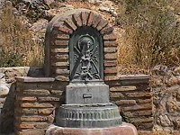 The fountain at the church; click to enlarge